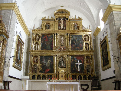 retablo della chiesa
